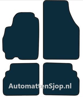 Naaldvilt zwart automatten Hyundai Atos | 1998-2003