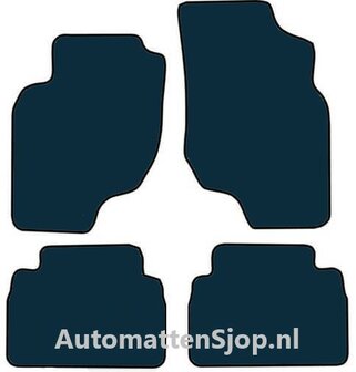 Naaldvilt antraciet automatten Hyundai Coupe | 1996-1999