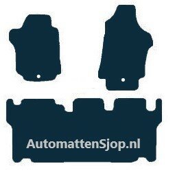 Naaldvilt zwart automatten Hyundai H1 | 2008-2018