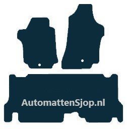 Naaldvilt zwart automatten Hyundai H1 | 2008-2018