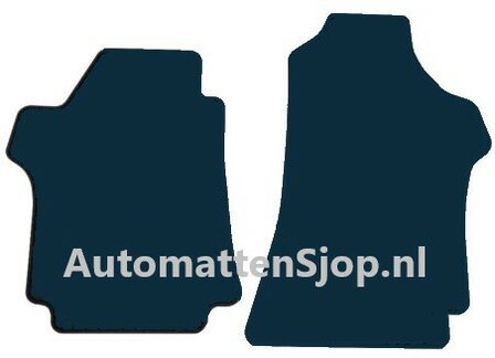 Luxe velours zwart automatten Hyundai H300 handgeschakeld | 2011-2023