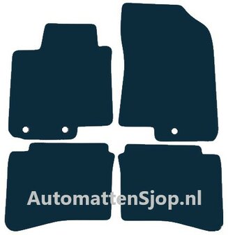 Naaldvilt antraciet automatten Hyundai i20 | 2010-2014