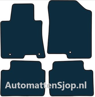Naaldvilt zwart automatten Hyundai i30 &amp; Hyundai i30 SW | 2011-2017