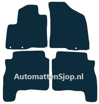 Naaldvilt antraciet automatten Hyundai Santa Fe II | 2010-2012