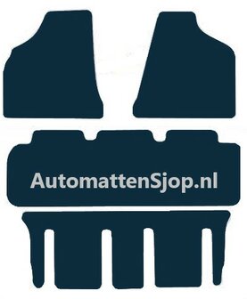 Naaldvilt zwart automatten Kia Carnival | 2006-2008