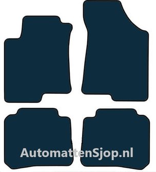 Naaldvilt zwart automatten Kia Cerato | 2004-2008