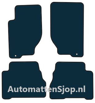 Luxe velours zwart automatten Kia Sorento I | 2002-2009