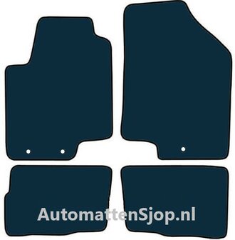 Naaldvilt zwart automatten Kia Soul | 2012-2013