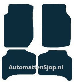 Naaldvilt zwart automatten Kia Sportage | 1994-2003