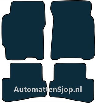 Naaldvilt zwart automatten Mazda 626 IV (GE) | 1991-1994