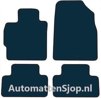 Naaldvilt zwart automatten Mazda CX-7 | 2007-2009