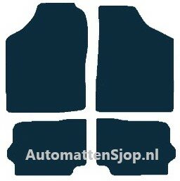 Naaldvilt antraciet automatten Mazda MX 3 (EC) | 1991-1998