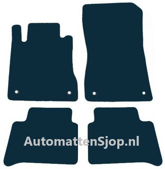 Naaldvilt zwart automatten Mercedes-Benz E-klasse (W211) | 2002-2009