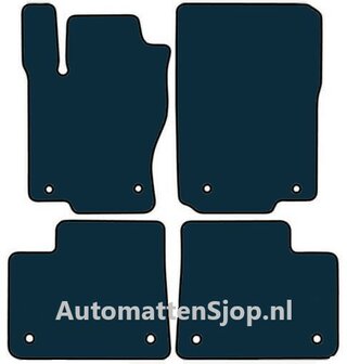 Naaldvilt zwart automatten Mercedes-Benz M-klasse (W166) | 2011-2015