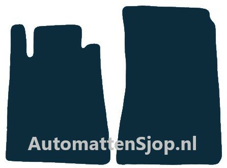 Naaldvilt antraciet automatten Mercedes-Benz SLK (R171) | 2004-2011