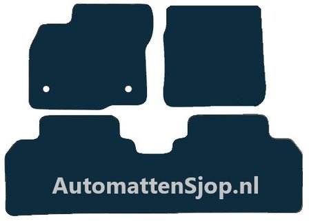 Luxe velours zwart automatten Opel Ampera-e | 2017-2020