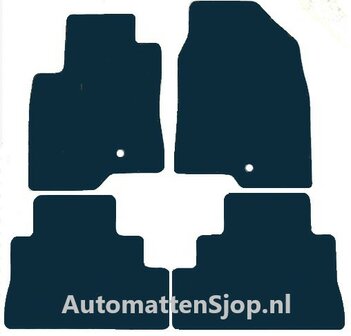 Naaldvilt antraciet automatten Opel Antara | 2007-2010
