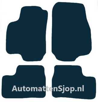 Luxe velours zwart automatten Opel Astra G | 1998-2004