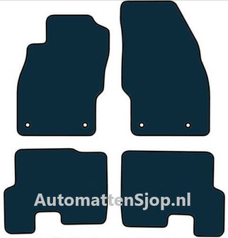 Naaldvilt antraciet automatten Opel Corsa E | 2014-2019