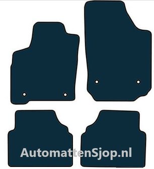 Naaldvilt zwart automatten Opel Meriva A | 2003-2010