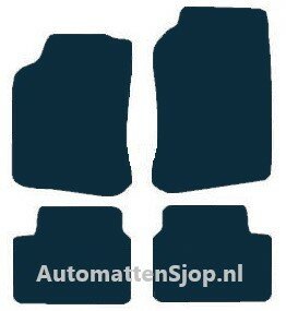 Naaldvilt antraciet automatten Opel Vectra B | 1995-2002