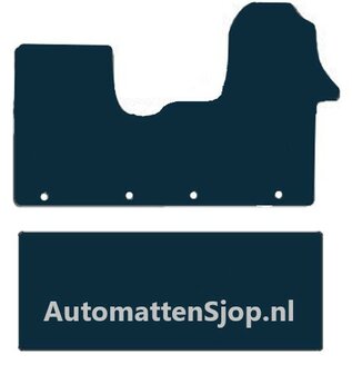 Naaldvilt antraciet automatten Opel Vivaro  lange wielbasis | 2014-2019