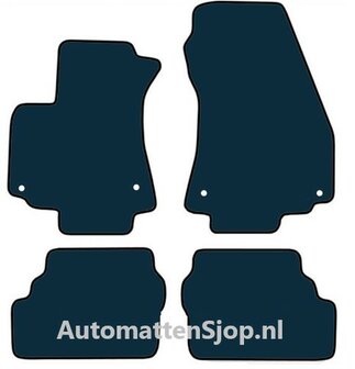 Luxe velours zwart automatten Opel Zafira A | 1999-2005