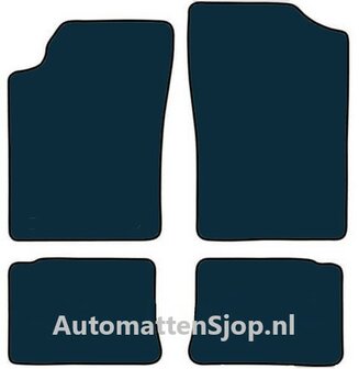 Naaldvilt zwart automatten Peugeot 306 | 1992-2002