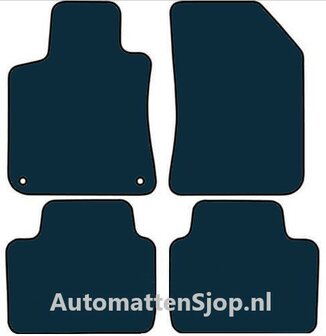 Naaldvilt zwart automatten Peugeot 308 SW | 2014-2021