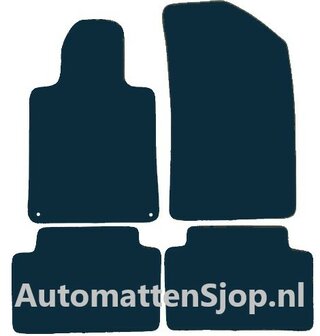 Naaldvilt zwart automatten Peugeot 508 | 2018-2023