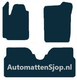 Naaldvilt zwart automatten Renault Megane Scenic | 1997-1999