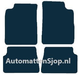 Naaldvilt zwart automatten Renault Megane I Coup&eacute; | 1996-2003