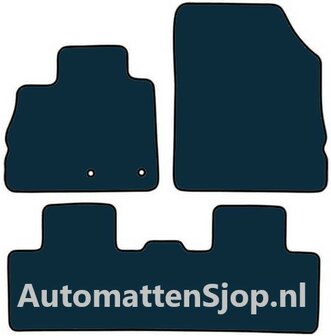 Naaldvilt zwart automatten Renault Scenic IV | 2016-2021