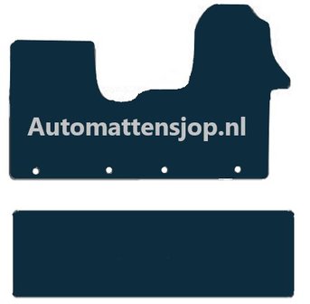 Naaldvilt antraciet automatten Renault Trafic | 2014-heden