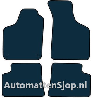 Naaldvilt zwart automatten Renault Twingo I (C06) | 1993-2007