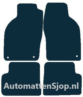 Naaldvilt antraciet automatten Saab 9-3 Cabrio (YS3D) | 1998-2003