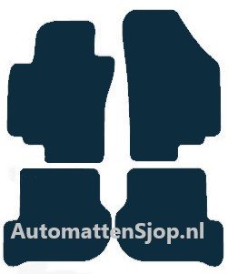 Naaldvilt antraciet automatten Seat Altea XL | 2006-2015