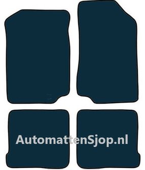 Luxe velours zwart automatten Seat Toledo I (1L) | 1991-1999