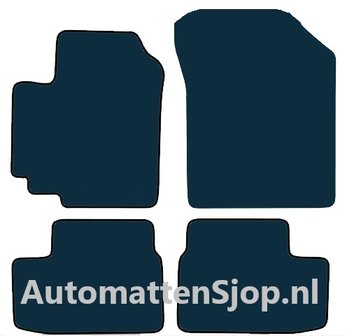 Naaldvilt zwart automatten Suzuki Splash | 2008-2015