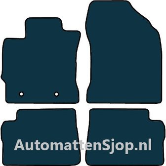 Naaldvilt zwart automatten Toyota Auris Hybrid (E18) | 2015-2019