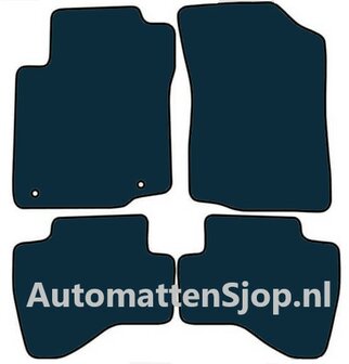 Naaldvilt antraciet automatten Toyota Aygo I (facelift) | 2009-2014