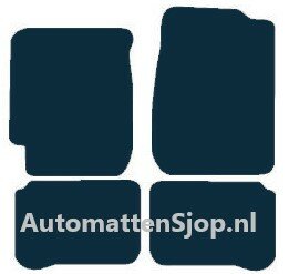 Naaldvilt antraciet automatten Toyota Corolla (E10) | 1992-1997