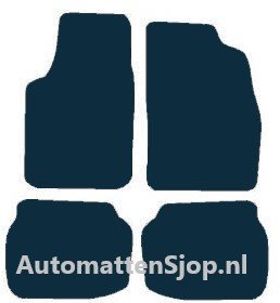 Naaldvilt antraciet automatten Toyota Passeo | 1996-2000