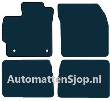 Luxe velours zwart automatten Toyota Prius III (facelift) | 2011-2016