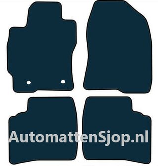 Naaldvilt antraciet automatten Toyota Prius II | 2003-2009