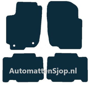 Naaldvilt zwart automatten Toyota RAV 4 IV | 2013-2019