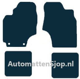 Naaldvilt zwart automatten Toyota RAV 4 (II) | 2000-2003