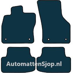 Naaldvilt zwart automatten VW Golf 7 | 2012-2020