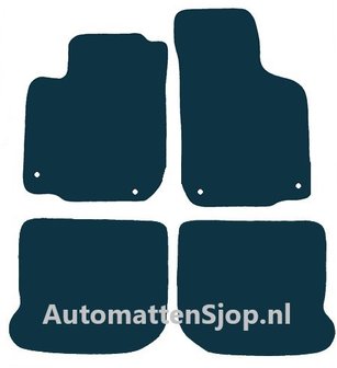 Naaldvilt zwart automatten VW Golf 4 (1J1) | 1997-2003