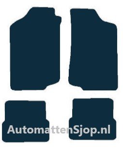 Naaldvilt antraciet automatten VW Golf 2 (19E) | 1983-1992